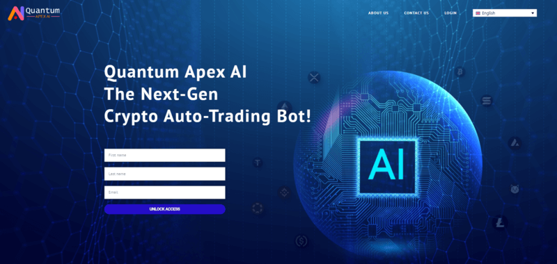 Quantum Apex AI review homepage (1)